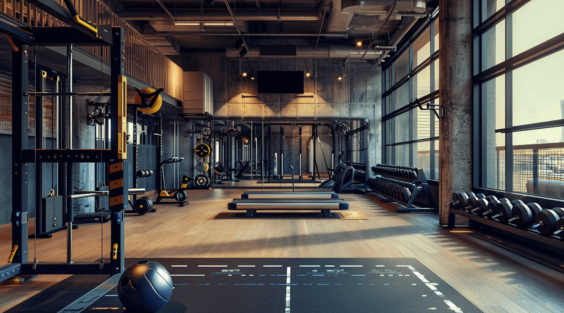 Reinigungskonzept Fitnessstudio